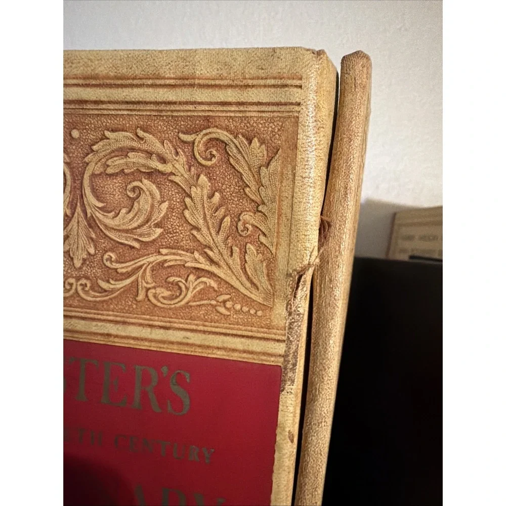 Vintage 1957 Webster's New Twentieth Century Unabridged Dictionary Of English